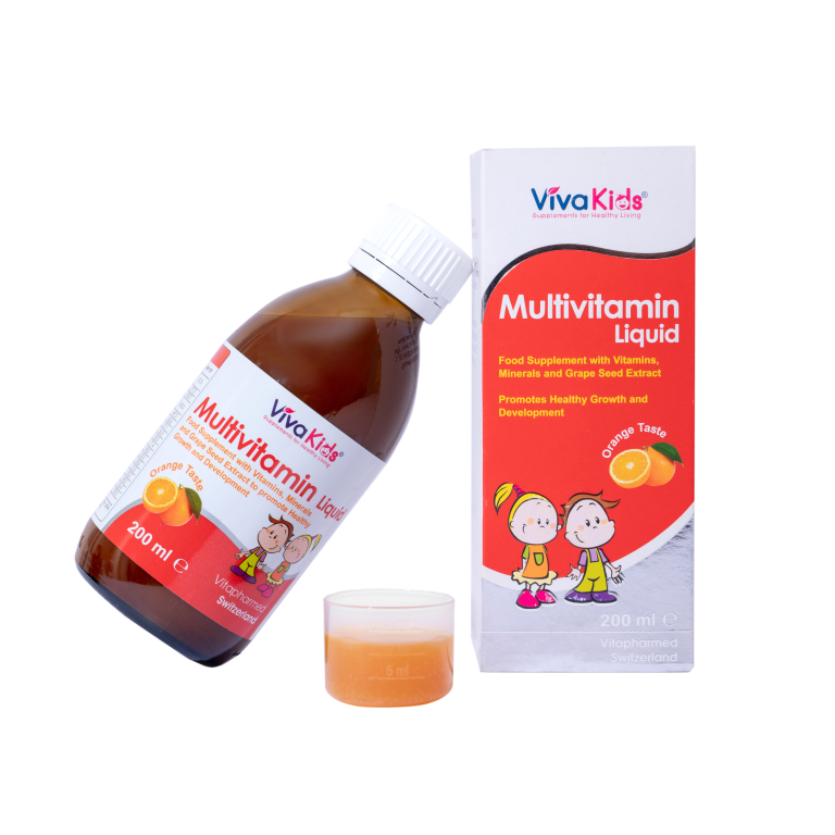 thuc pham bo sung vitamin cho tre Viva Kids Multivitamin