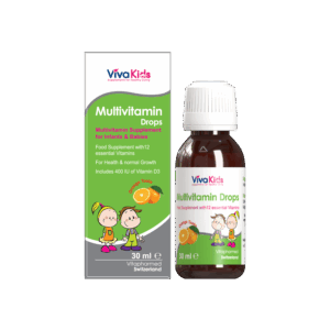 TPBVSK Vivakids Multivitamin Drops 30ml - Vitamin nhỏ giọt cho trẻ sơ sinh